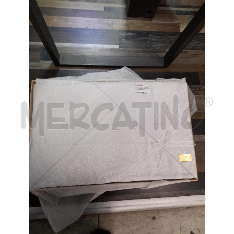 LENZUOLO MATRIMONIALE N 2 + FEDERE BORDO ÈPIZZO | Mercatino dell'Usato Montesilvano 1
