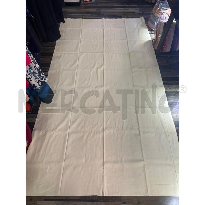 LENZUOLO MATRIMONIALE RICAMATO INIZIALI + 2 FEDERE PICCOLE | Mercatino dell'Usato Montesilvano 2