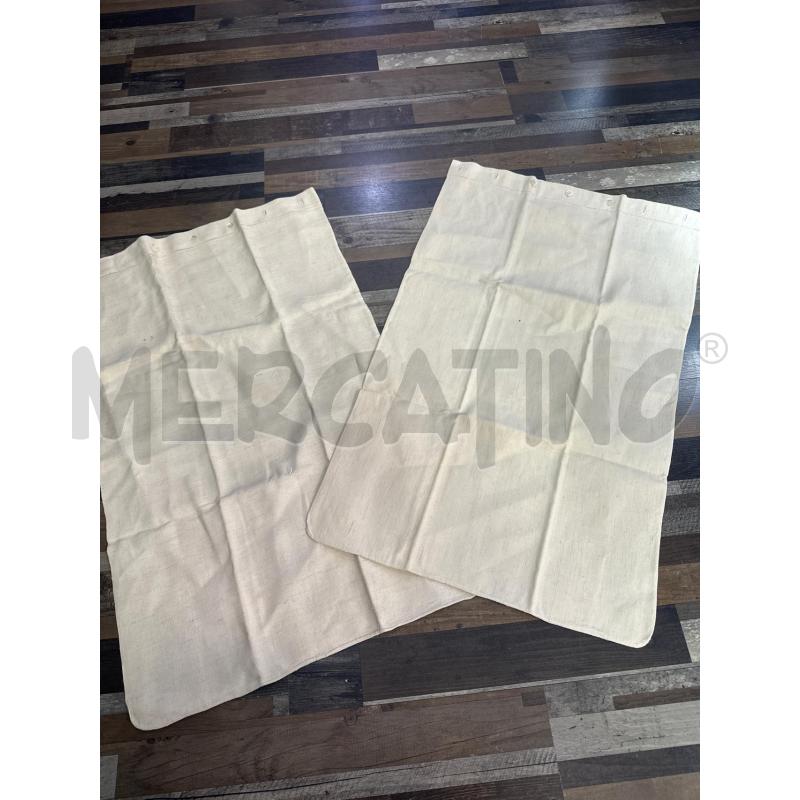 LENZUOLO MATRIMONIALE RICAMATO INIZIALI + 2 FEDERE PICCOLE | Mercatino dell'Usato Montesilvano 4