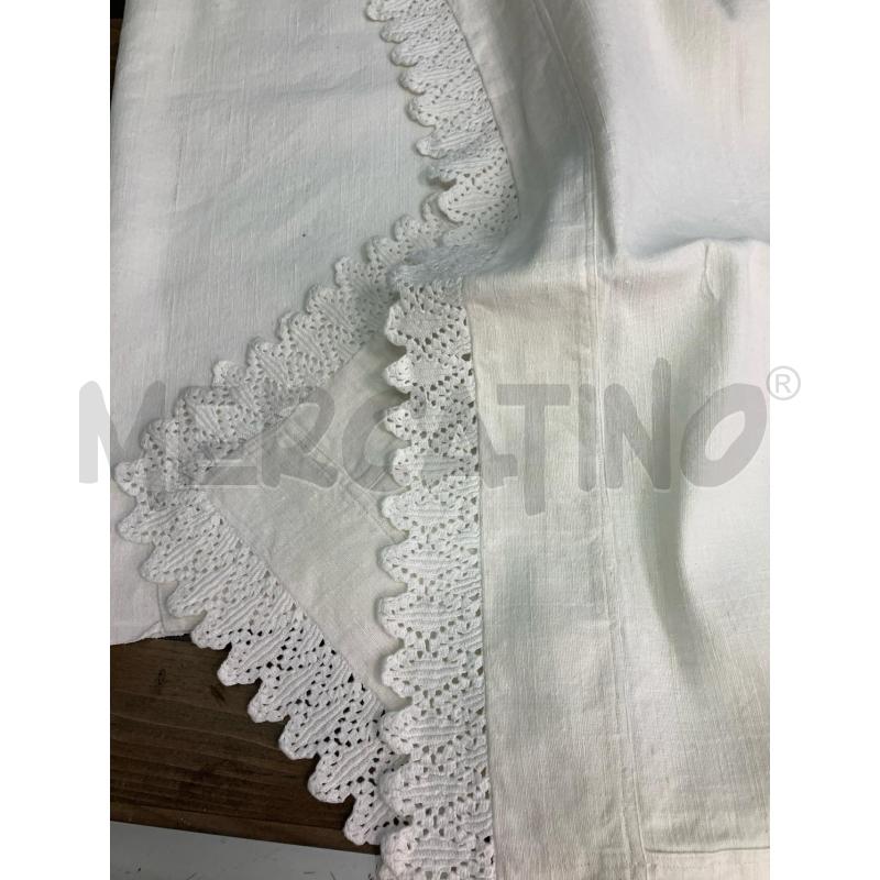 LENZUOLO MATRIMONIALE + 2 FEDERE INIZILAI | Mercatino dell'Usato Montesilvano 3