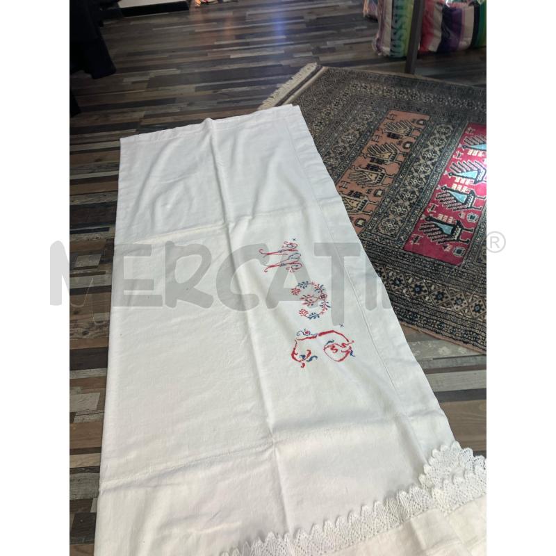 LENZUOLO MATRIMONIALE + 2 FEDERE INIZILAI | Mercatino dell'Usato Montesilvano 4