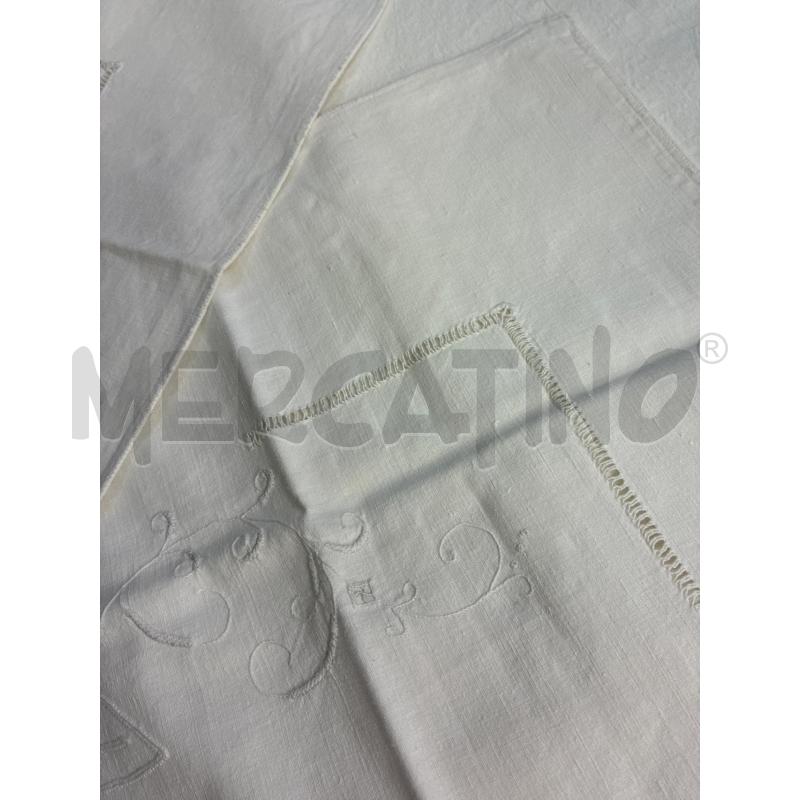 LENZUOLO MATRIMONIALE + 2 FEDERE RICAMATE  | Mercatino dell'Usato Montesilvano 3