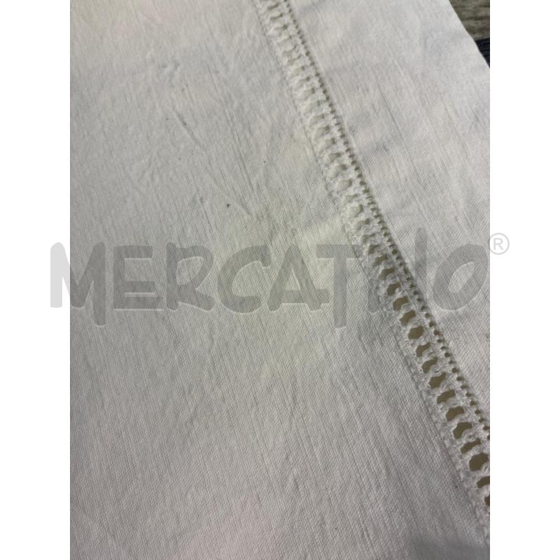 LENZUOLO MATRIMONIALE + 2 FEDERE RICAMATE  | Mercatino dell'Usato Montesilvano 4