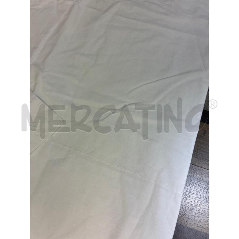 LENZUOLO MATRIMONIALE + 2 FEDERE RICAMATO BLU | Mercatino dell'Usato Montesilvano 4