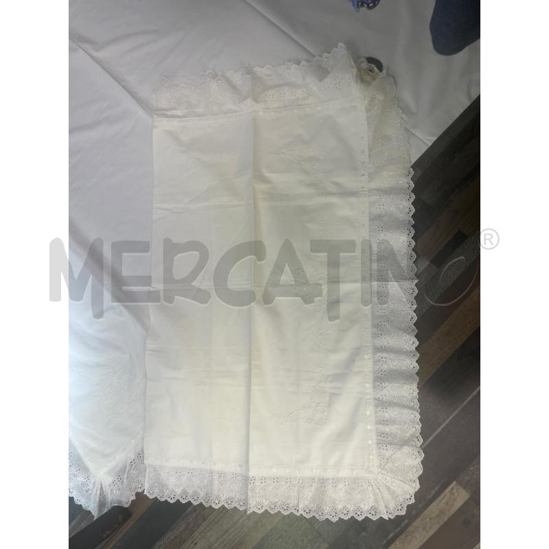 LENZUOLO MATRIMONIALE + FEDERE PIZZO SAN GALLO | Mercatino dell'Usato Montesilvano 2
