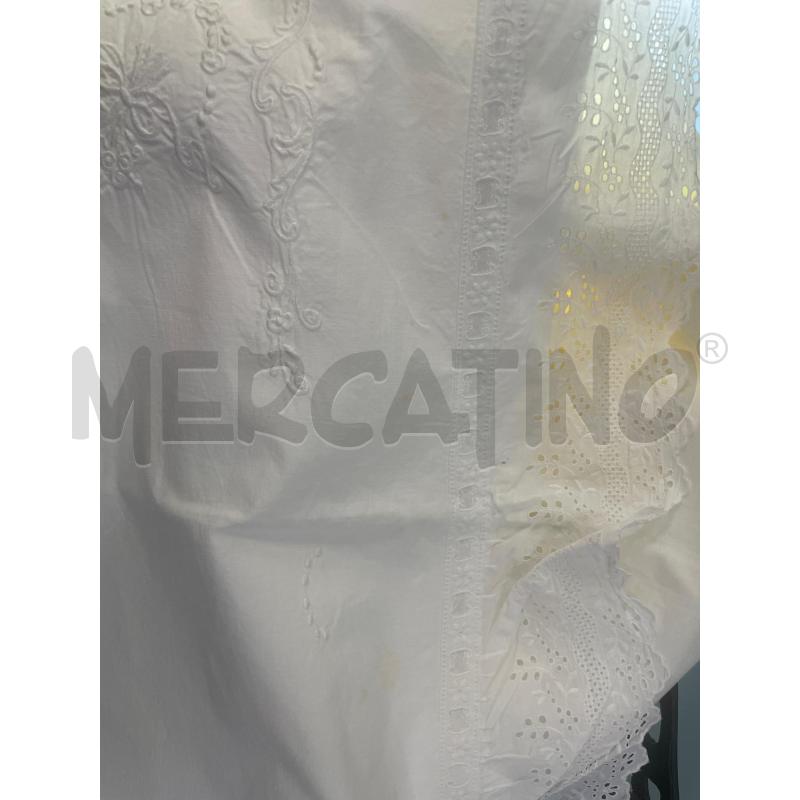 LENZUOLO MATRIMONIALE + FEDERE PIZZO SAN GALLO | Mercatino dell'Usato Montesilvano 4