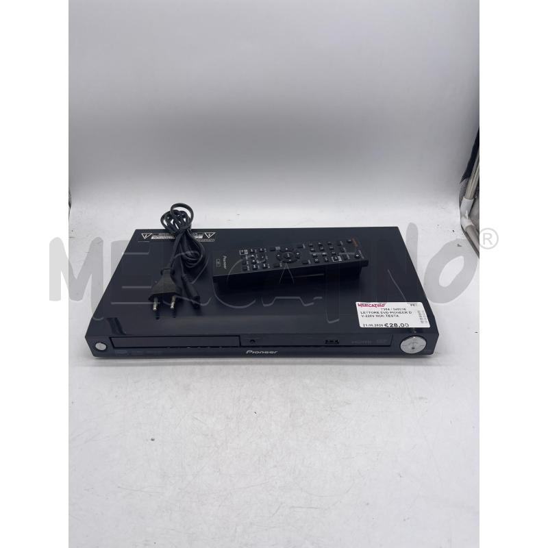 LETTORE DVD PIONEER DV-220V NON TESTATO  | Mercatino dell'Usato Montesilvano 1