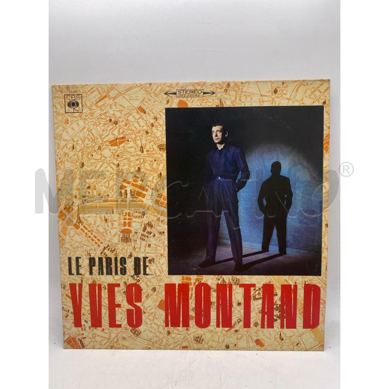 LE PARIS DE YVES MONTAND - 33 GIRI S.62.428 | Mercatino dell'Usato Montesilvano 1