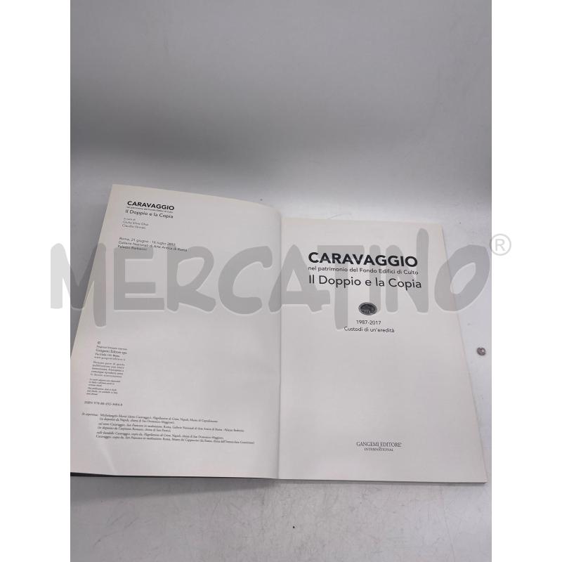 LIBRO CARAVAGGIO IL DOPPIO E LA COPIA | Mercatino dell'Usato Montesilvano 3