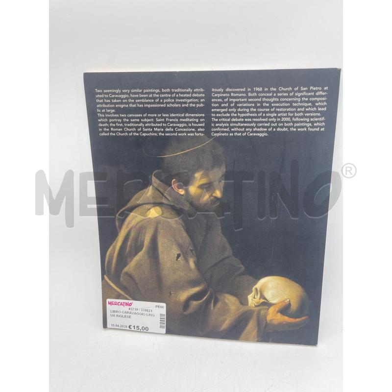 LIBRO CARAVAGGIO LINGUA INGLESE | Mercatino dell'Usato Montesilvano 2