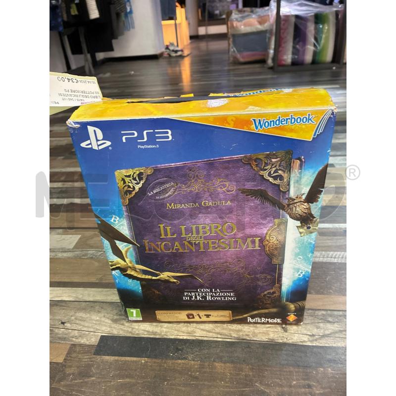 LIBRO DEGLI INCANTESIMI POTTERMORE PS3 | Mercatino dell'Usato Montesilvano 1