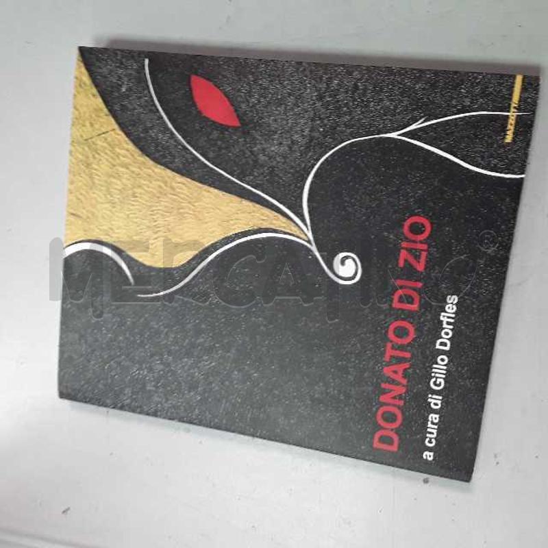 LIBRO DONATO DI ZIO A CURA DI GILLO DORFLES | Mercatino dell'Usato Montesilvano 1