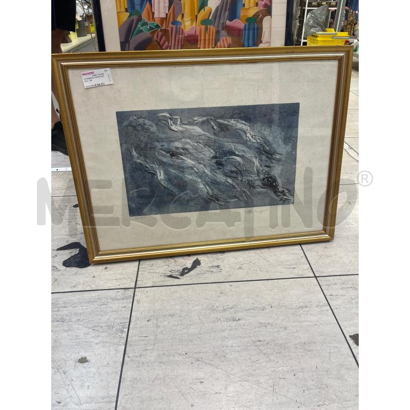 LITOGRAFIA 70X50 FIRMATA ...'89  | Mercatino dell'Usato Montesilvano 1