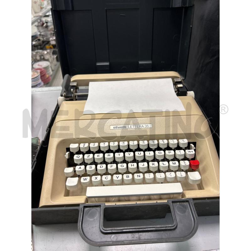 MACCHINA DA SCRIVERE OLIVETTI LETTERA 35 | Mercatino dell'Usato Montesilvano 1
