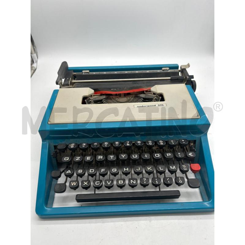 MACCHINA DA SCRIVERE UNDERWOOD 315 | Mercatino dell'Usato Montesilvano 1
