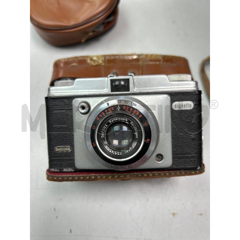MACCHINA FOTOGRAFICA DIGNETTE VINTAGE NERA GRIGIA | Mercatino dell'Usato Montesilvano 1