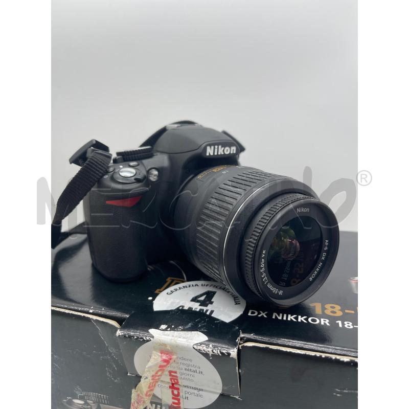 MACCHINA FOTOGRAFICA NIKON D3100 18-55 VR KIT | Mercatino dell'Usato Montesilvano 2