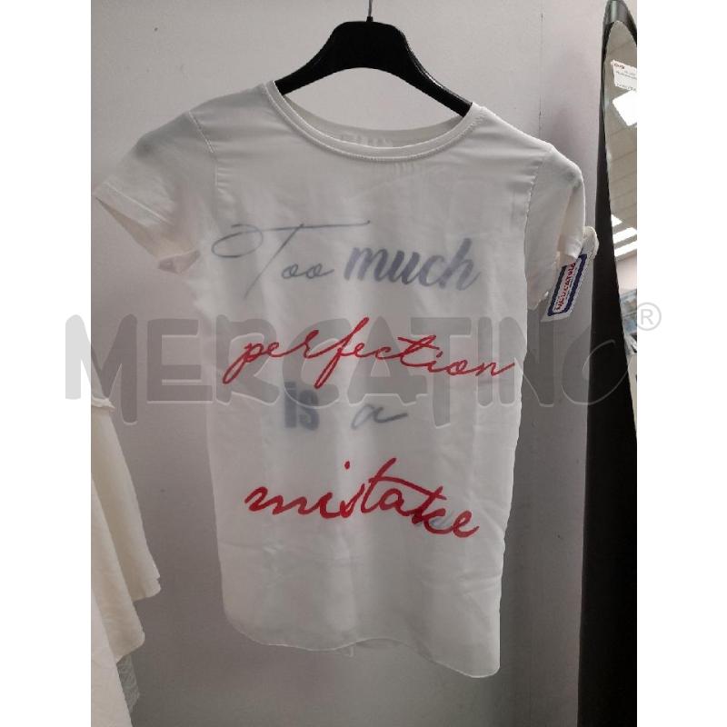 MAGLIA BAMBINA BYBLOS BIANCA SCRITTE PARTE VELATA | Mercatino dell'Usato Montesilvano 1