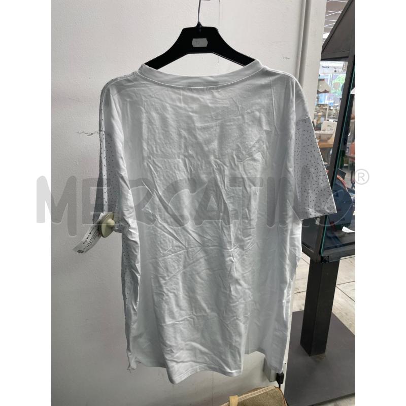 MAGLIA DONNA ALBA FASHION BIANCA STRASS | Mercatino dell'Usato Montesilvano 3