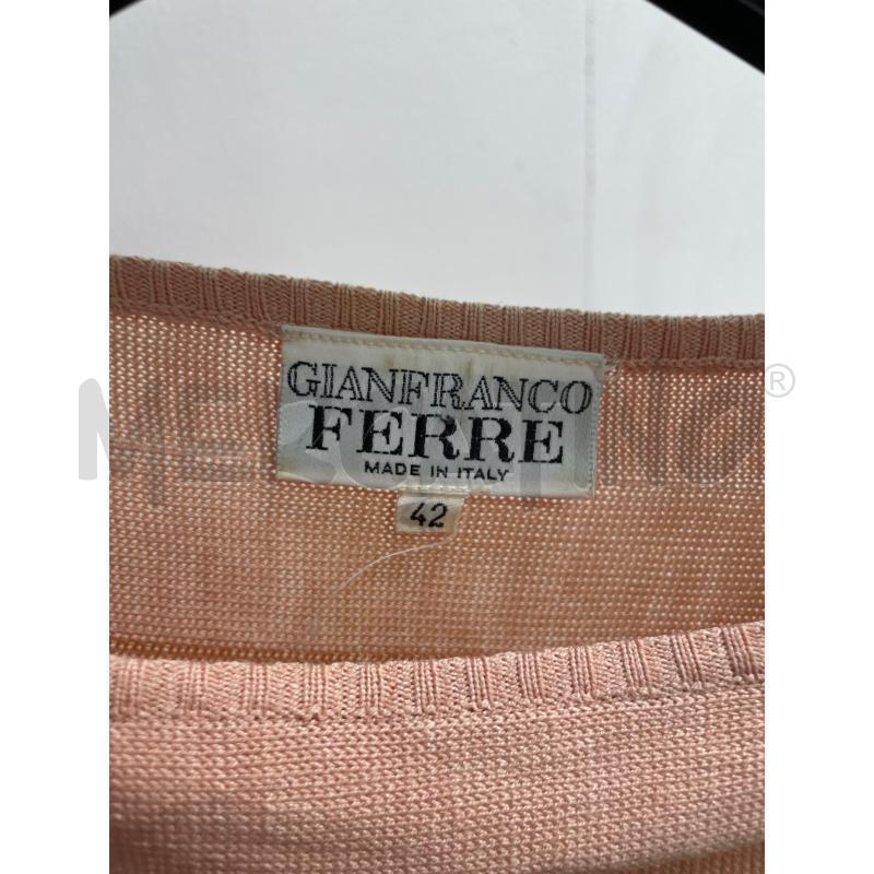 MAGLIA DONNA ARANCIO BEIGE FERRE TG 42 | Mercatino dell'Usato Montesilvano 2