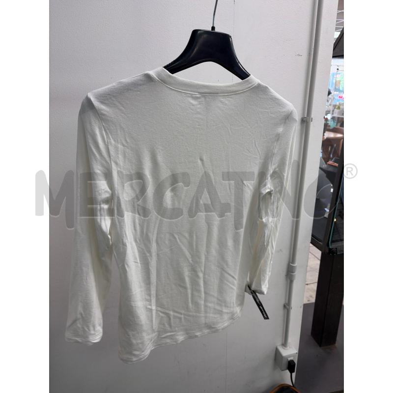 MAGLIA DONNA ARMANI BIANCA TG 44 | Mercatino dell'Usato Montesilvano 3