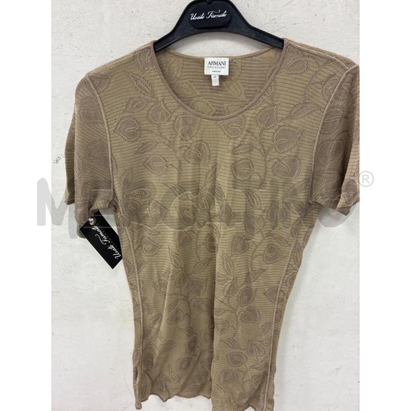 MAGLIA DONNA BEIGE ARMANI TG TG  | Mercatino dell'Usato Montesilvano 1