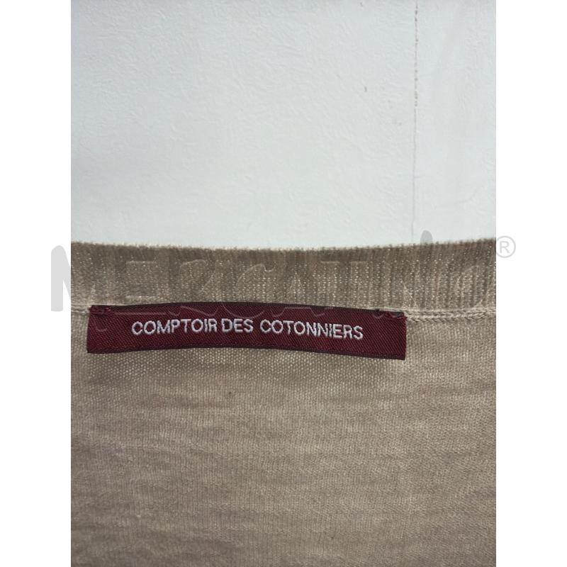 MAGLIA DONNA BEIGE COTONNIES | Mercatino dell'Usato Montesilvano 2