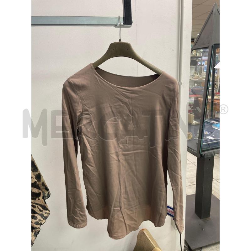 MAGLIA DONNA BEIGE EUROPEANCULTURE TG S | Mercatino dell'Usato Montesilvano 1