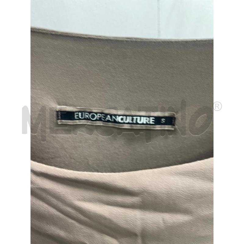 MAGLIA DONNA BEIGE EUROPEANCULTURE TG S | Mercatino dell'Usato Montesilvano 2