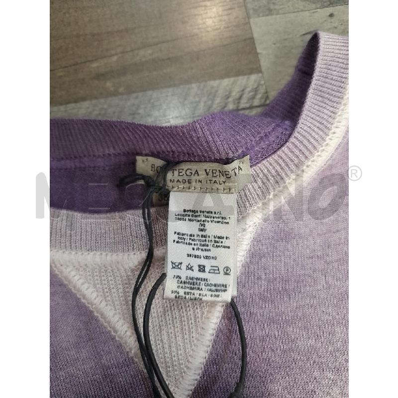 MAGLIA DONNA BOTTEGA VENETA LILLA BIANCA TG38  | Mercatino dell'Usato Montesilvano 2