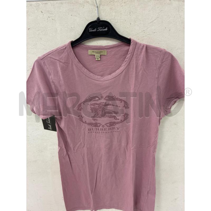 MAGLIA DONNA BURBERRY ROSA TG M | Mercatino dell'Usato Montesilvano 1