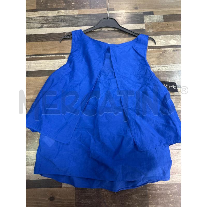 MAGLIA DONNA CAMICIA BLU AMRAMNI TG 42 | Mercatino dell'Usato Montesilvano 3