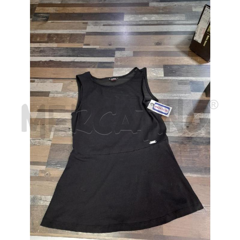 MAGLIA DONNA CANOTTA NERA GUESS TG S | Mercatino dell'Usato Montesilvano 1
