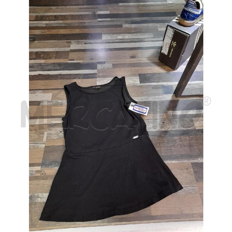 MAGLIA DONNA CANOTTA NERA GUESS TG S | Mercatino dell'Usato Montesilvano 2