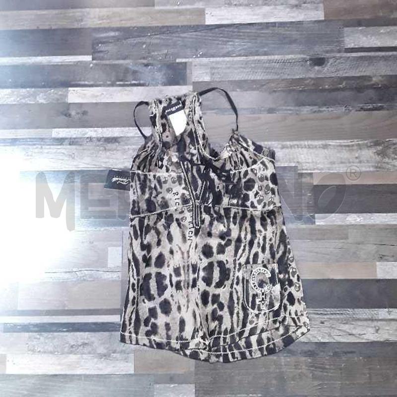 MAGLIA DONNA CANOTTA RICHAMOND TG 42 LEOPRDATA | Mercatino dell'Usato Montesilvano 1