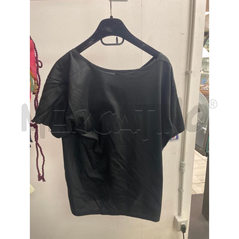 MAGLIA DONNA CAVENDISH NERA MEZZA MANICA FIORI RICAMATI | Mercatino dell'Usato Montesilvano 3