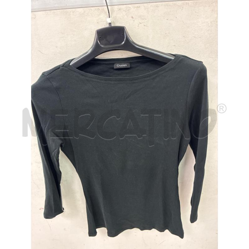 MAGLIA DONNA CRUCIANI NERA TG 44 | Mercatino dell'Usato Montesilvano 1