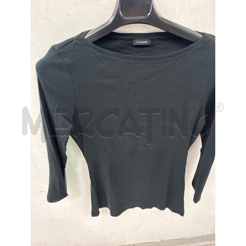 MAGLIA DONNA CRUCIANI NERA TG 44 | Mercatino dell'Usato Montesilvano 2