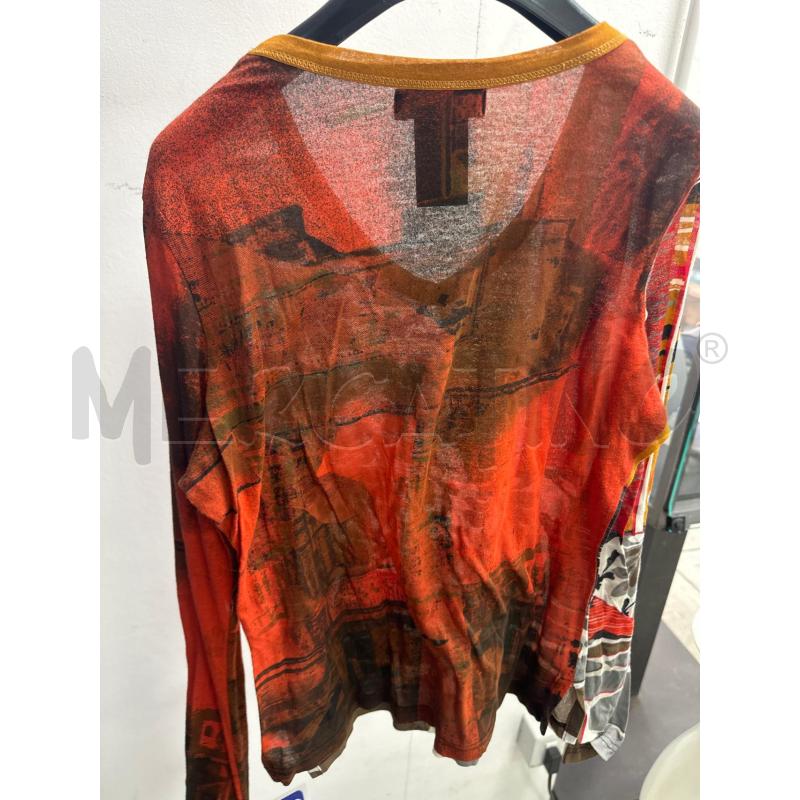 MAGLIA DONNA CUSTO BARCELONA ROSSA FANTASIA | Mercatino dell'Usato Montesilvano 3