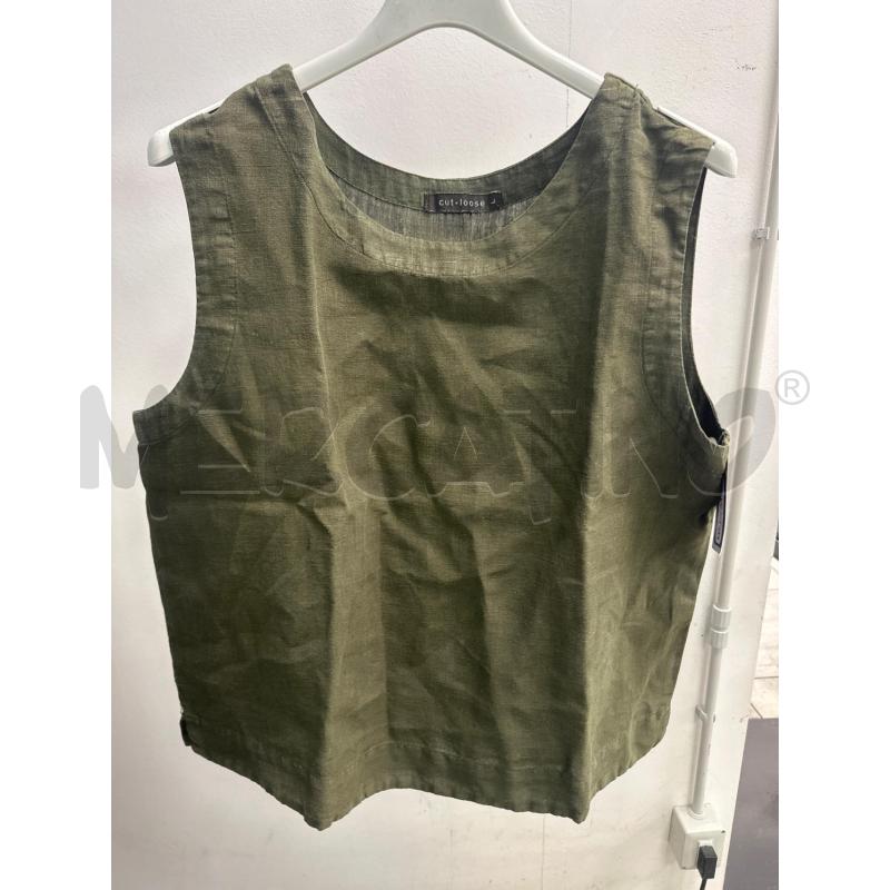 MAGLIA DONNA CUT LOOSE VERDONE LINO | Mercatino dell'Usato Montesilvano 1
