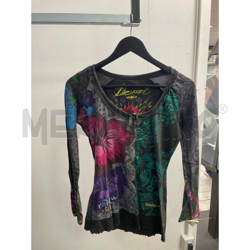 MAGLIA DONNA DESIGUAL NERA FANTSIA  | Mercatino dell'Usato Montesilvano 1
