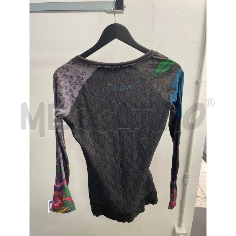 MAGLIA DONNA DESIGUAL NERA FANTSIA  | Mercatino dell'Usato Montesilvano 2