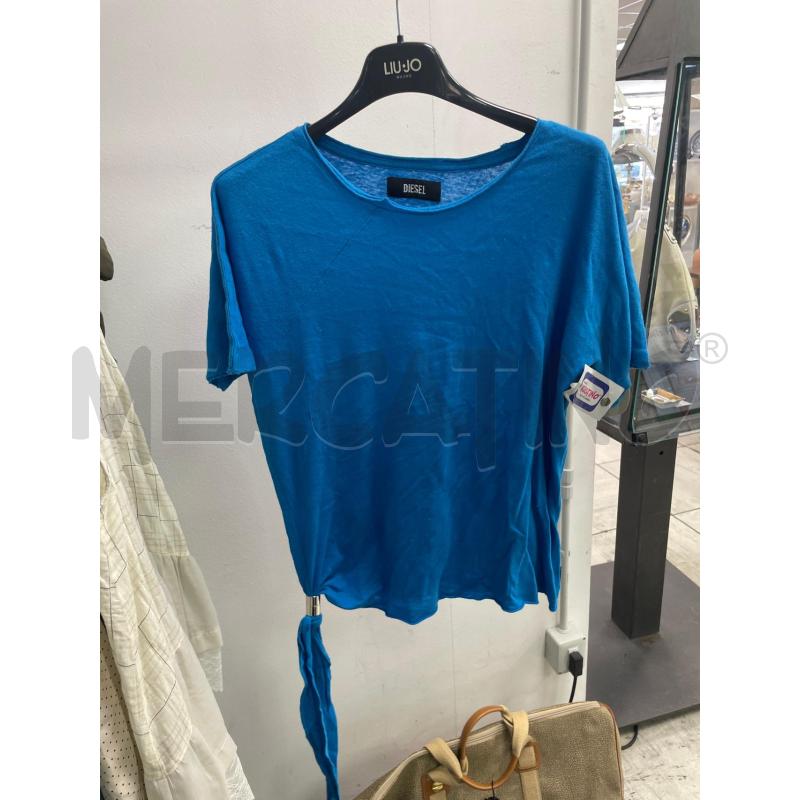 MAGLIA DONNA DIESEL CELESTE  TG S | Mercatino dell'Usato Montesilvano 1