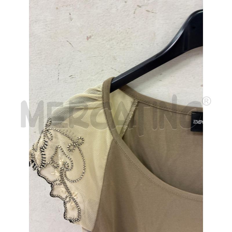 MAGLIA DONNA EMPORIO ARMANI BEIGE TG 42 | Mercatino dell'Usato Montesilvano 2
