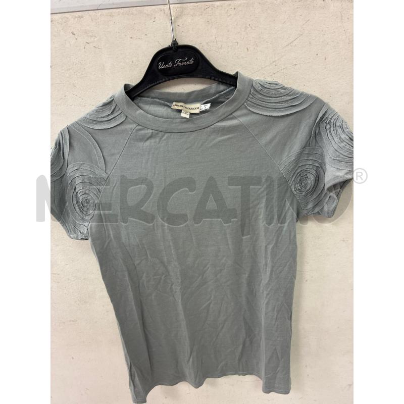 MAGLIA DONNA EMPORIO ARMANI CELESTE TG 42 | Mercatino dell'Usato Montesilvano 1