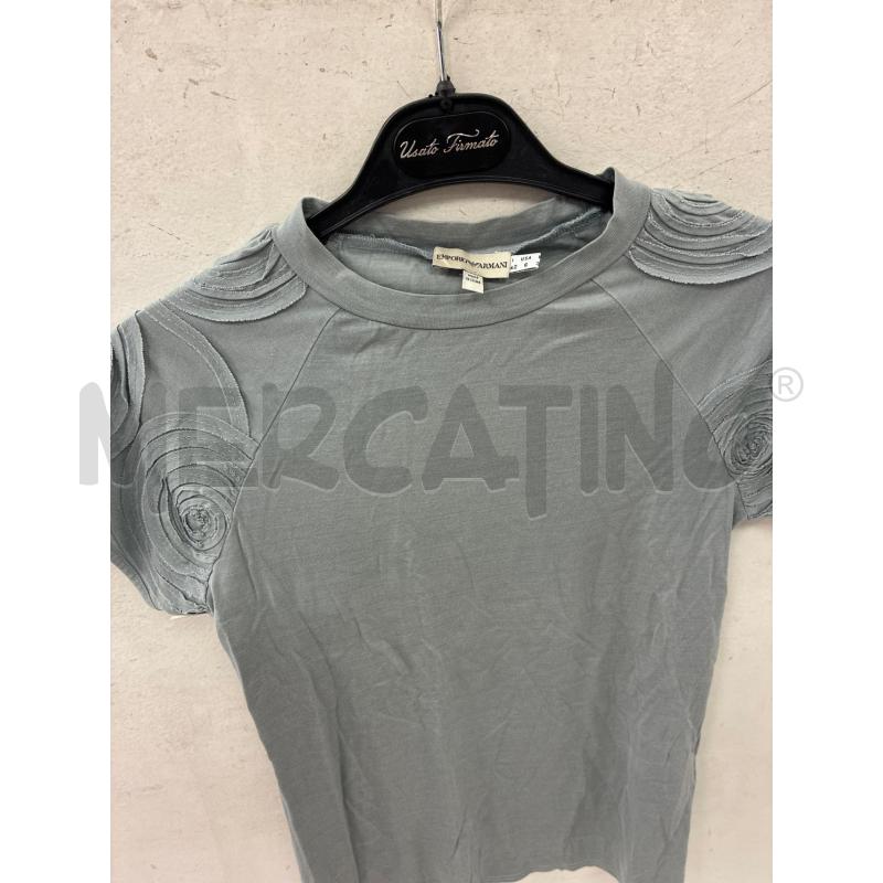 MAGLIA DONNA EMPORIO ARMANI CELESTE TG 42 | Mercatino dell'Usato Montesilvano 2
