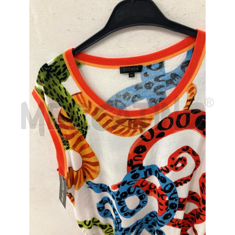 MAGLIA DONNA ESCADA ARACIONE BIANCA TG XXL  | Mercatino dell'Usato Montesilvano 2