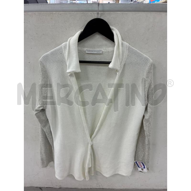 MAGLIA DONNA FABIANI FILIPPI BIANCA TG 48 | Mercatino dell'Usato Montesilvano 1