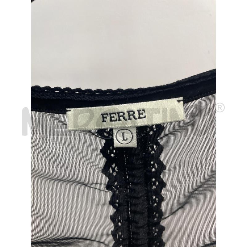 MAGLIA DONNA FERRÈ NERA VELATA | Mercatino dell'Usato Montesilvano 2