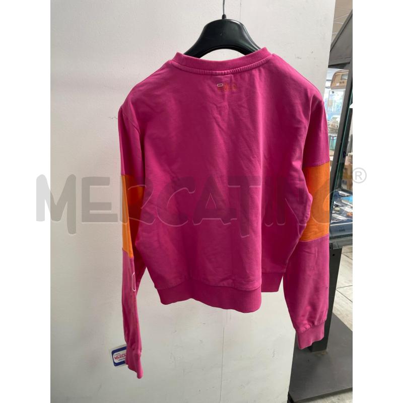 MAGLIA DONNA FILA ROSA ARANCIO TG  S | Mercatino dell'Usato Montesilvano 2
